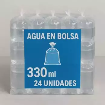 AGUA EN BOLSA CRACK 28 UND. X 330ML
